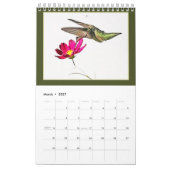 Hummingvogelkalender nach Tal Kalender (Mär 2027)