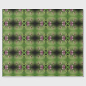 Hummingvogelmuster Geschenkpapier (Flach)