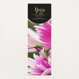 Hummingvogelpeony - Yoga Mat Yogamatte