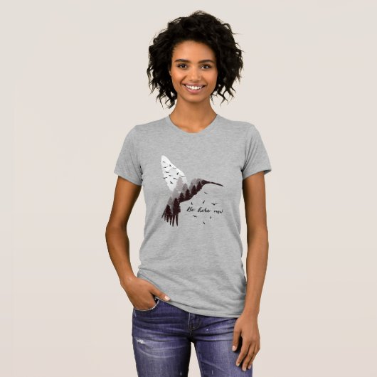Hummingvogelwald T-Shirt (Vorne ganz)