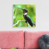 Humms das Wort! Leinwanddruck (Insitu (Wohnzimmer))