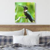 Humms das Wort! Leinwanddruck (Insitu (Schlafzimmer))