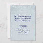 Hummungbird Einladung (Rückseite)