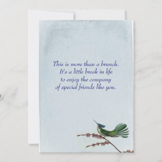 Hummungbird Einladung