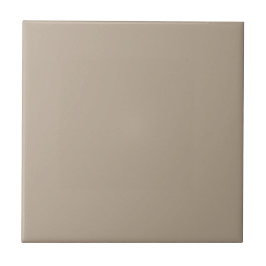 Hummus Beige, hellbraune neutrale Vollfarbe Fliese (Vorderseite)