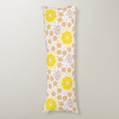 Hummus Body Pillow Seitenschläferkissen (Vorderseite Vertikal)