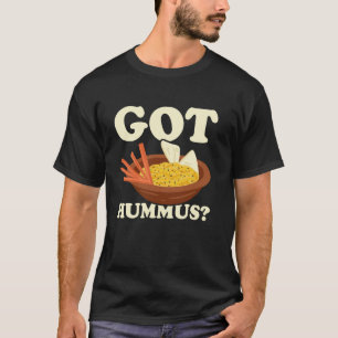 Hummus-Fan Vegetarischer-Food-Liebhaber T-Shirt