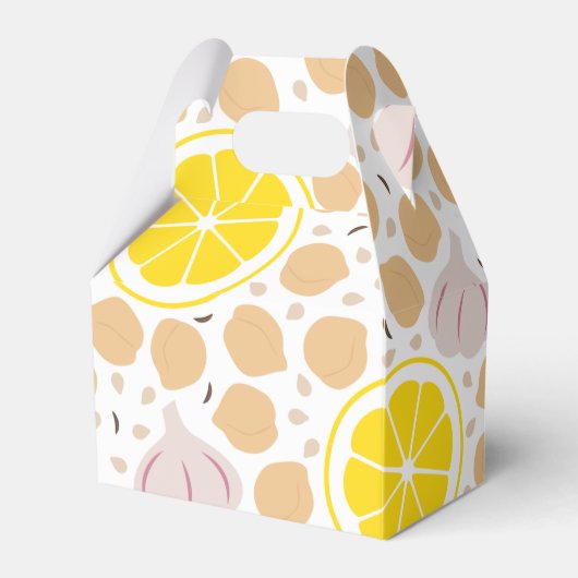 Hummus Favor Box Geschenkschachtel (Vorderseite)