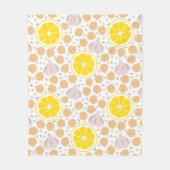 Hummus Fleece Blanket (Vorderseite)