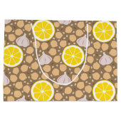 Hummus Large Gift Bag Große Geschenktüte (Rückseite)