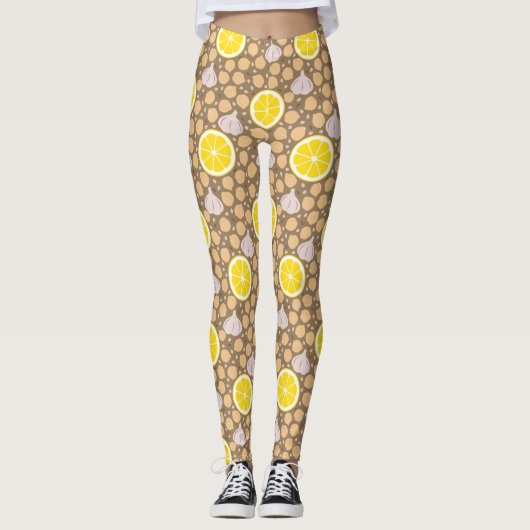 Hummus Leggings (Vorderseite)