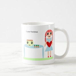 Hummus Liebe "I Liebe hummus" Kaffeetasse