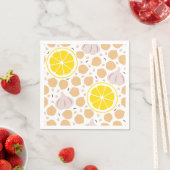 Hummus Napkins Serviette (Beispiel)