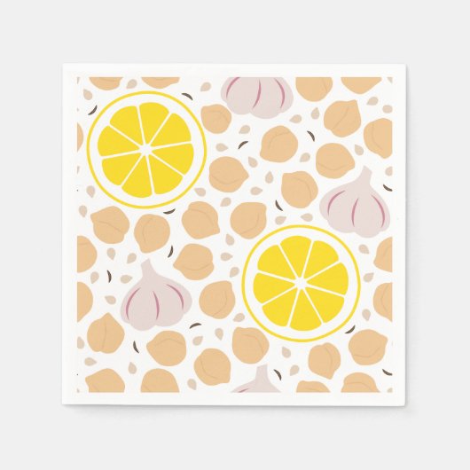 Hummus Napkins Serviette (Vorderseite)