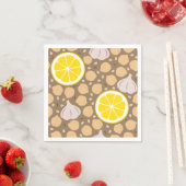 Hummus Napkins Serviette (Beispiel)