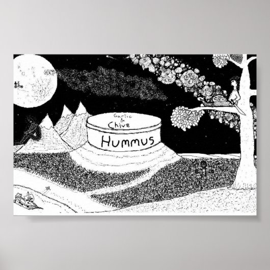 Hummus Poster (Vorne)