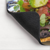 Hummus Tostada Mousepad (Ecke)