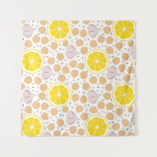 Hummus Wandteppich (Vorderseite (Horizontal))