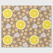 Hummus Wrapping Paper Geschenkpapier (Flach)