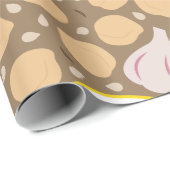 Hummus Wrapping Paper Geschenkpapier (Rolleneckpunkt)