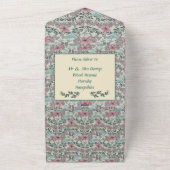 Hummvögel und Hibiskus All In One Einladung (Außenbereich)