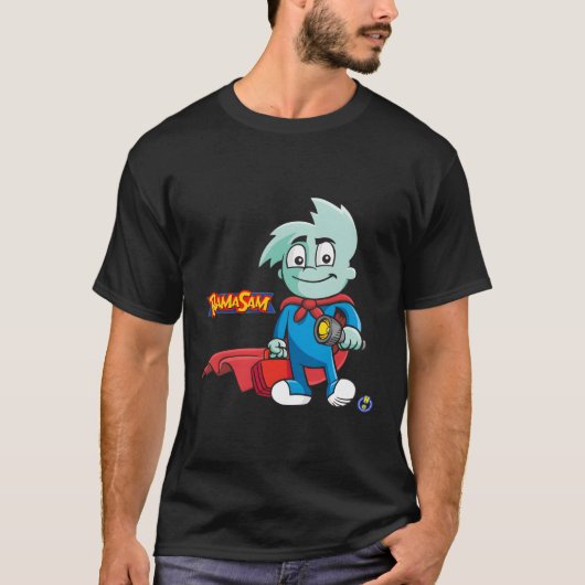 Humongous Entertaint Pajama Sam T-Shirt (Vorderseite)