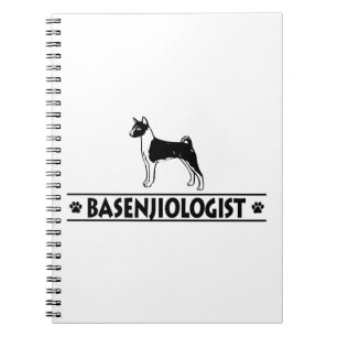 Humor BASENJI DOG Notizblock