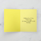 Humor Birthday Card Karte (Innenseite)
