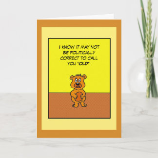 Humor Birthday Card Karte