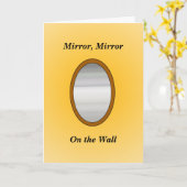 Humor Birthday Card Karte (Gelbe Blume)