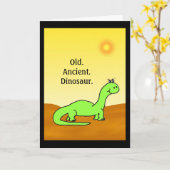 Humor Birthday Card Karte (Gelbe Blume)