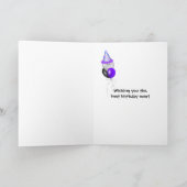 Humor Birthday Karte (Innenseite)