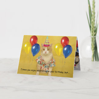 Humor Birthday Karte