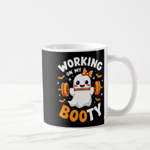 Humor Boo Arbeite an meinem Po Fitnessstudio Hallo Kaffeetasse