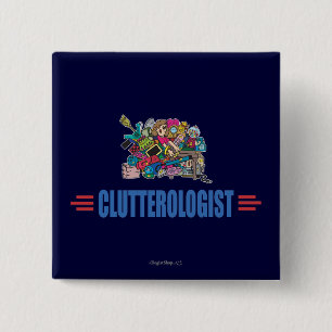 Humor Clutter Button