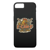 Humor Crow Funny Gothic F-Caw-F Case-Mate iPhone Hülle (Rückseite)