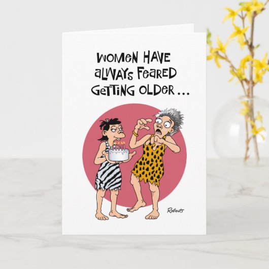 Humor F2F Geburtstag Karte (Gelbe Blume)