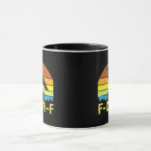 Humor Funny Crow F-Caw-F Gothic Tasse (Zentrum)