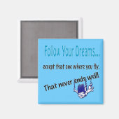 Humor Funny Magnet Locker Magnet (Vorderseite/Rückseite)