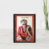 Humor Get Well Quick Karte (Vorderseite)