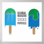 Humor Global Warming Poster (Vorne)