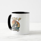 Humor Gothic F Caw F Funny Crow Creative Style Tasse (Vorderseite Links)