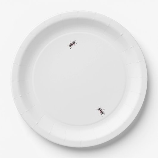 Humor Käfer Ameise Lustig Pappteller (Vorderseite)