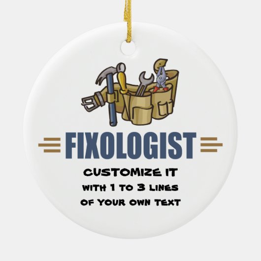 Humor Keramikornament (Hinten)