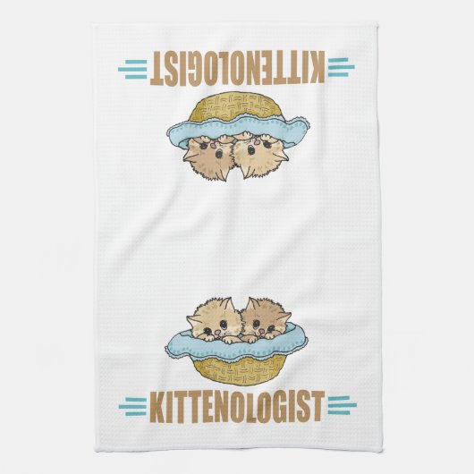 Humor Kitty Lover Handtuch (Vertikal)