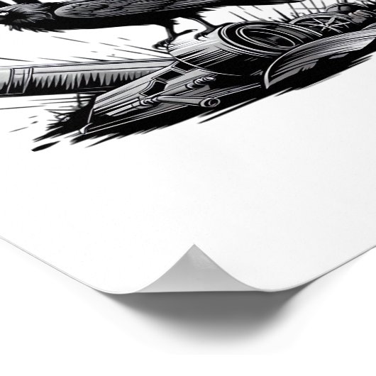 Humor Lustig F-Caw-F Gothic Krähe Essential Aesthe Poster (Ecke)