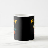 Humor Lustige Krähe F-Caw-F Gothic Kaffeetasse (Mittel)