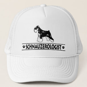 Humor-Miniatur-Schnauzer Truckerkappe