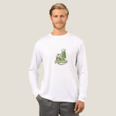 Humor-Pickle-Sauce Tri-Blend Shirt (Vorderseite komplett)