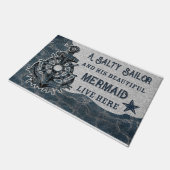 Humor Quotes About Sailor Fußmatte (Schrägansicht)